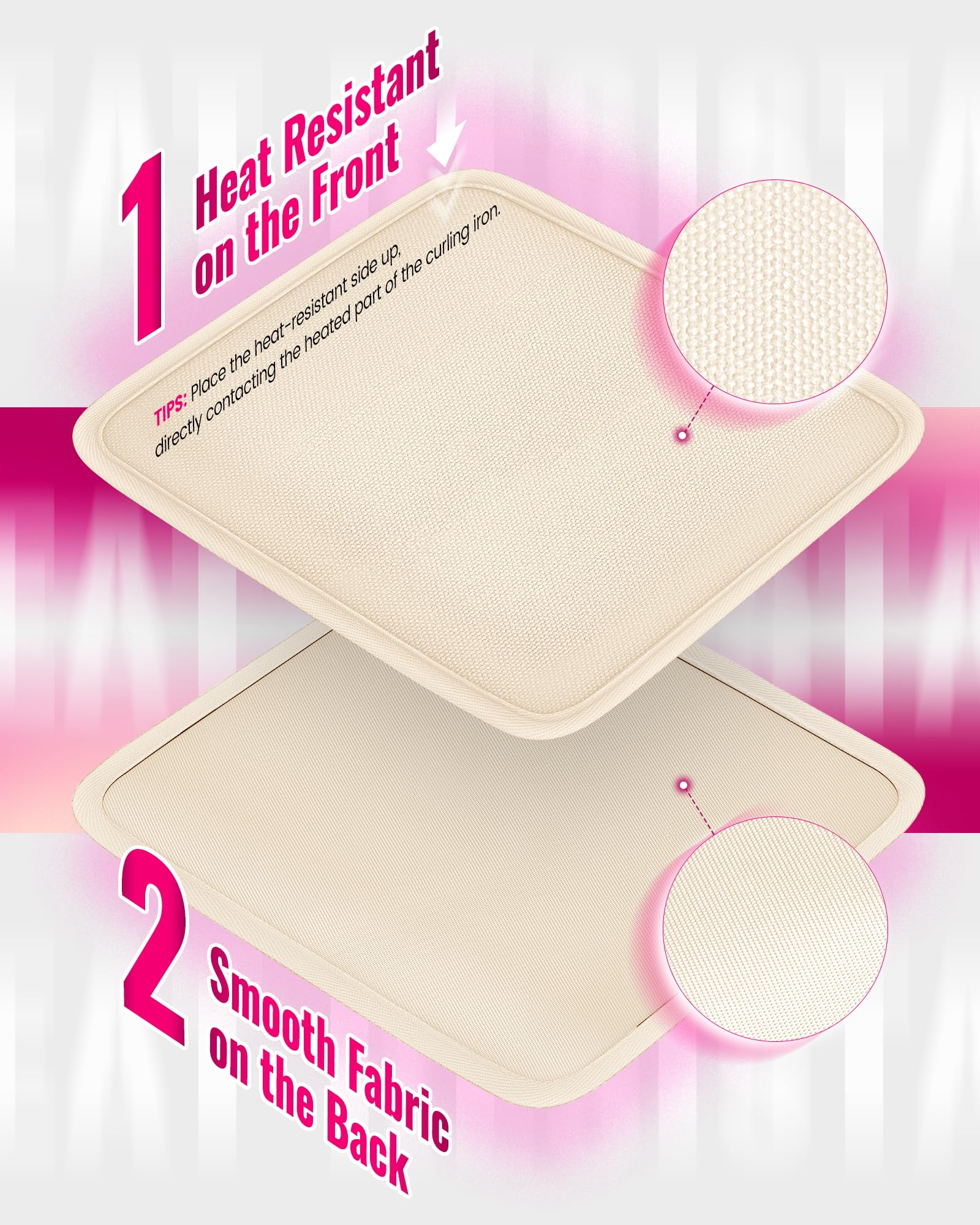 Hot Hair Tools Travel Bag with Heat Resistant Mat
