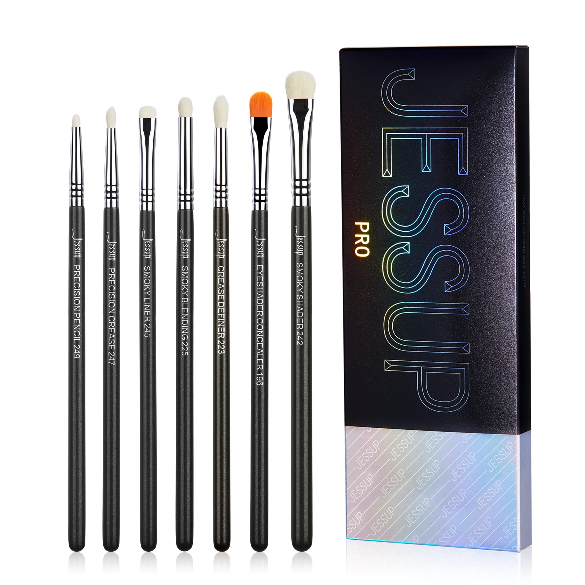 Premium Synthetic Eyeshadow Brush Set for Professional Makeup