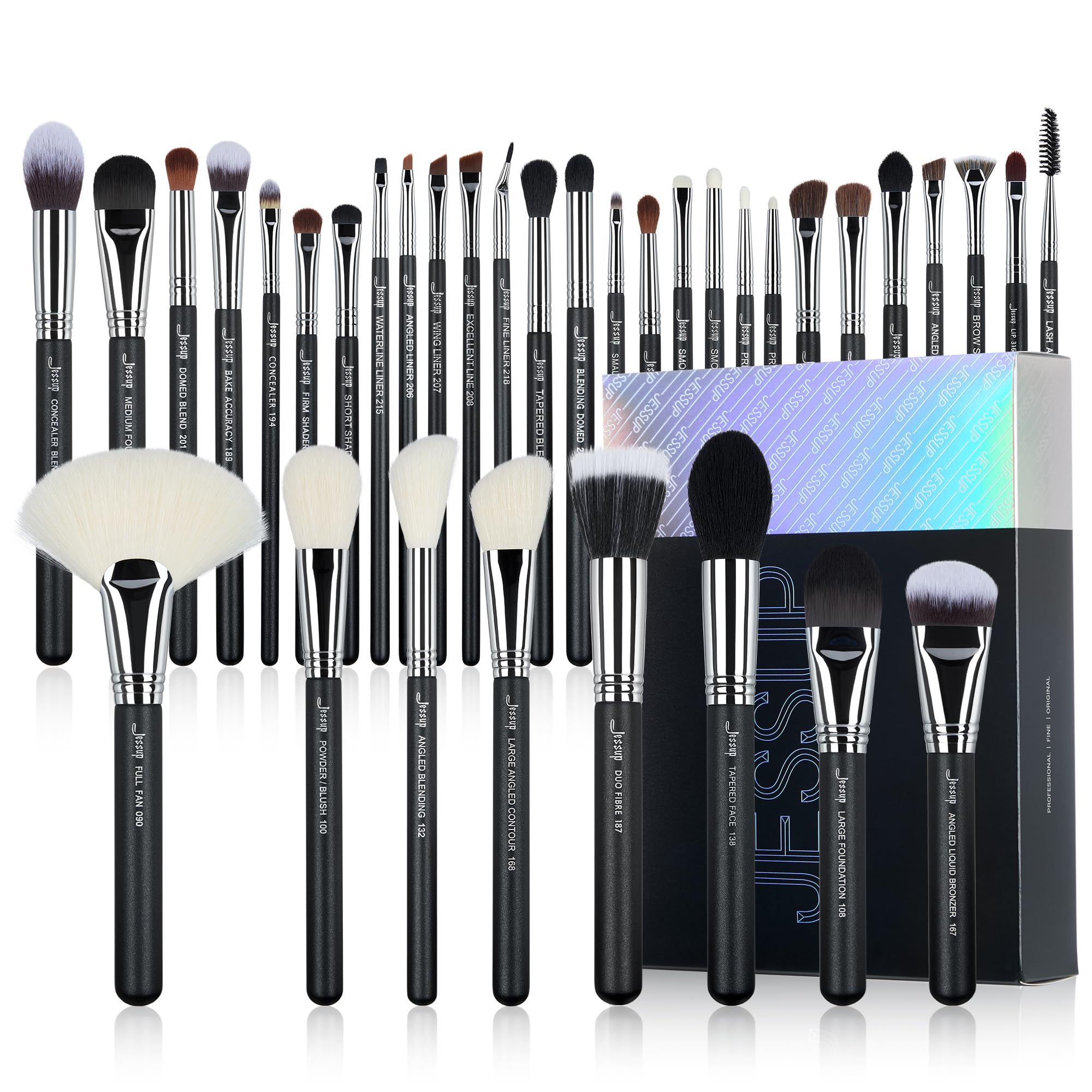 Premium Synthetic Eyeshadow Brush Set for Professional Makeup