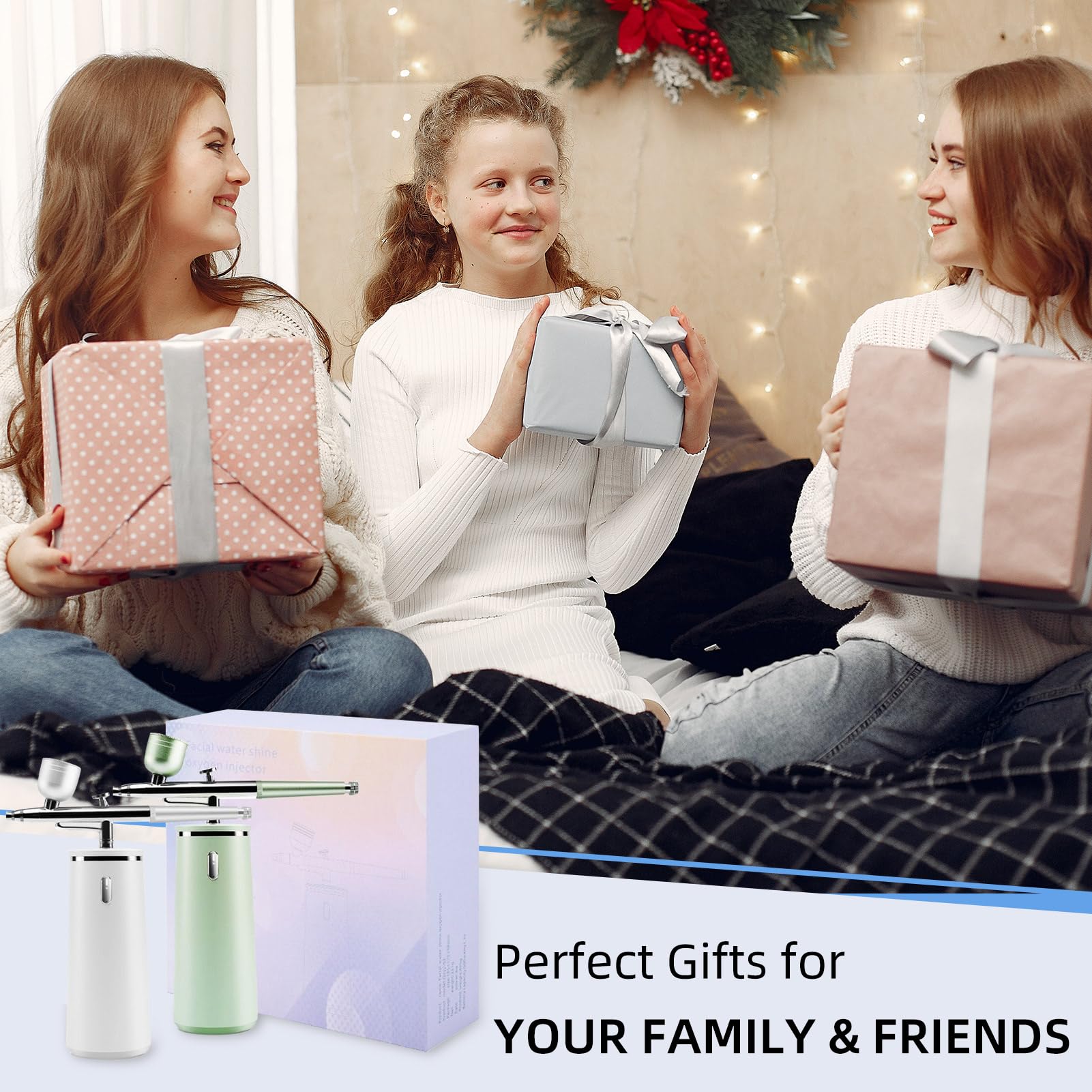 High Pressure Water Oxygen Facial Sprayer for Essence Infusion