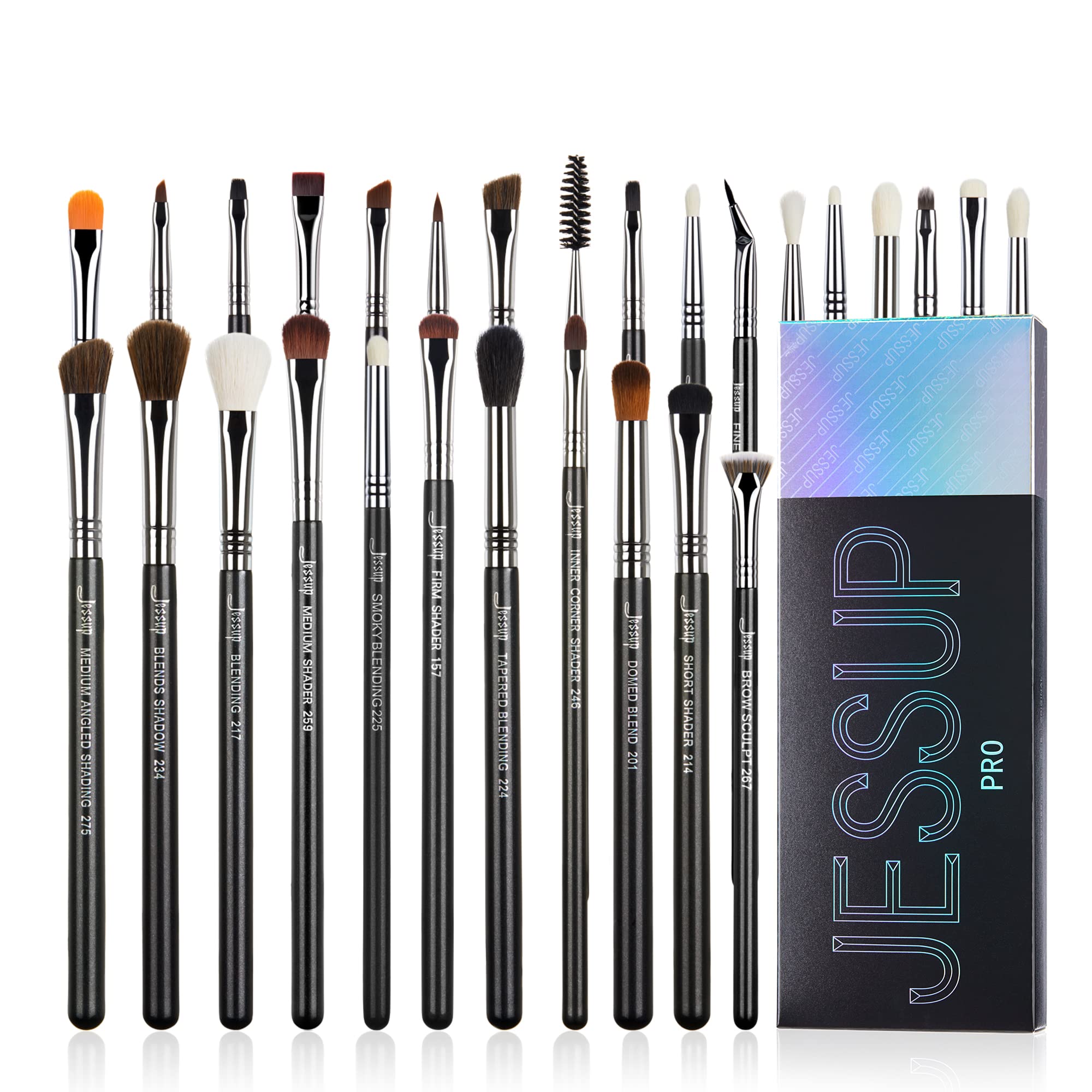 Premium Synthetic Eyeshadow Brush Set for Professional Makeup