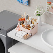 Large Makeup Organizer with Brush Holder