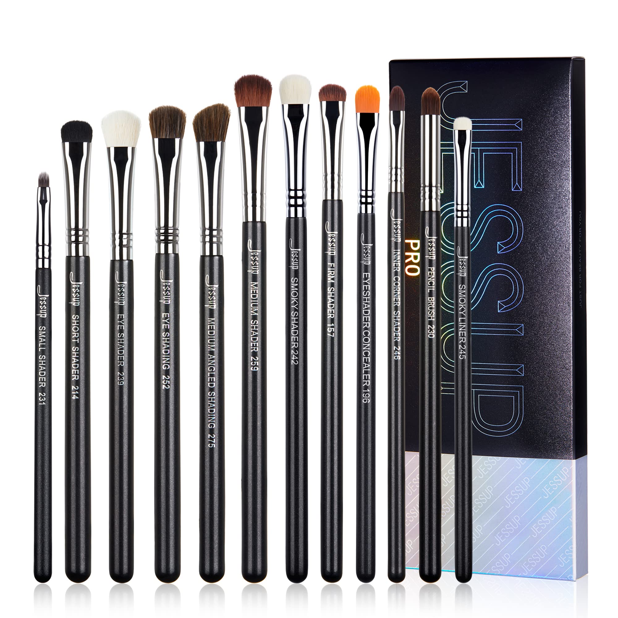Premium Synthetic Eyeshadow Brush Set for Professional Makeup