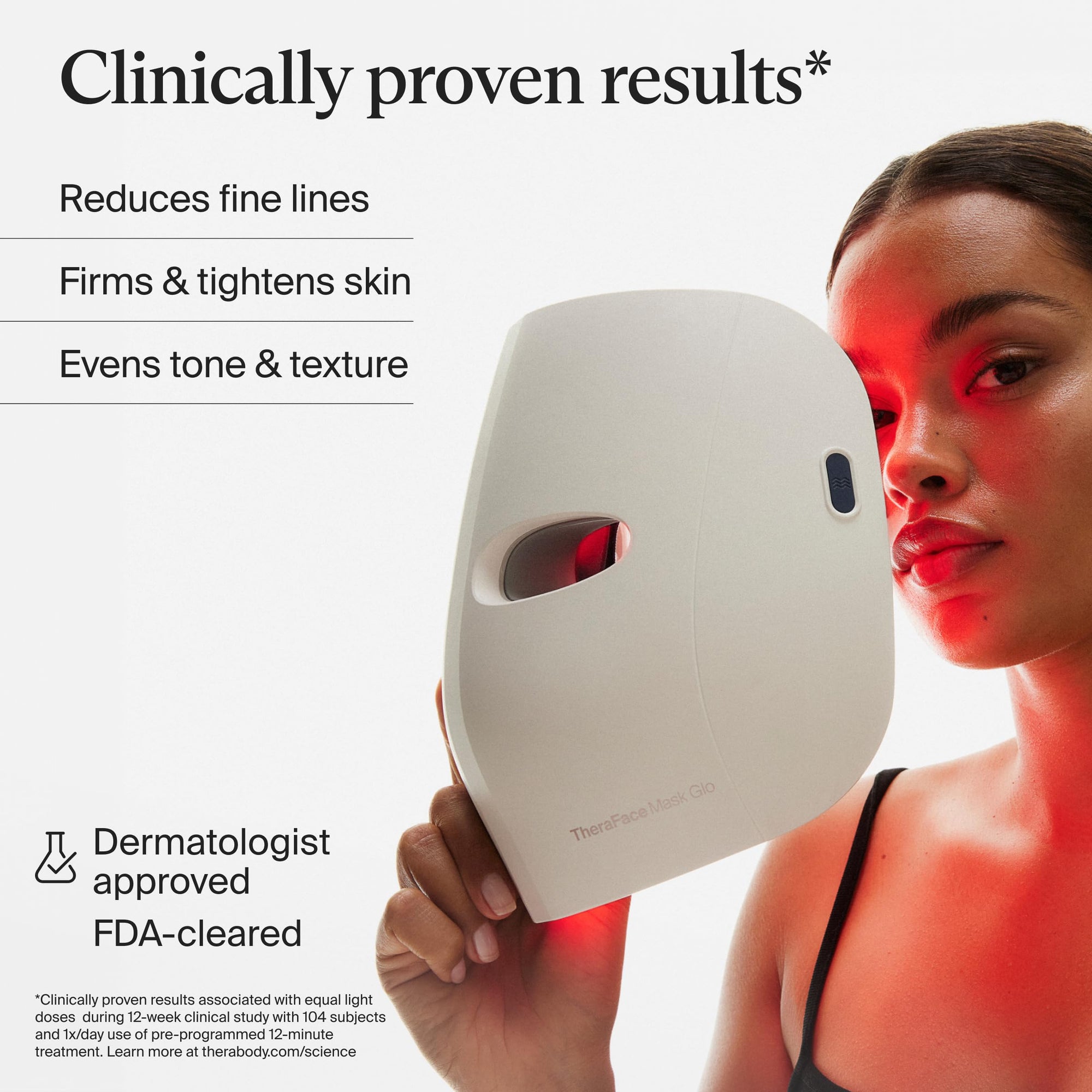 Cordless LED Skincare Face Mask with Scalp Massage