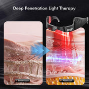 Rechargeable Red Light Eye Massager for Dark Circles Eye Bags Wrinkles