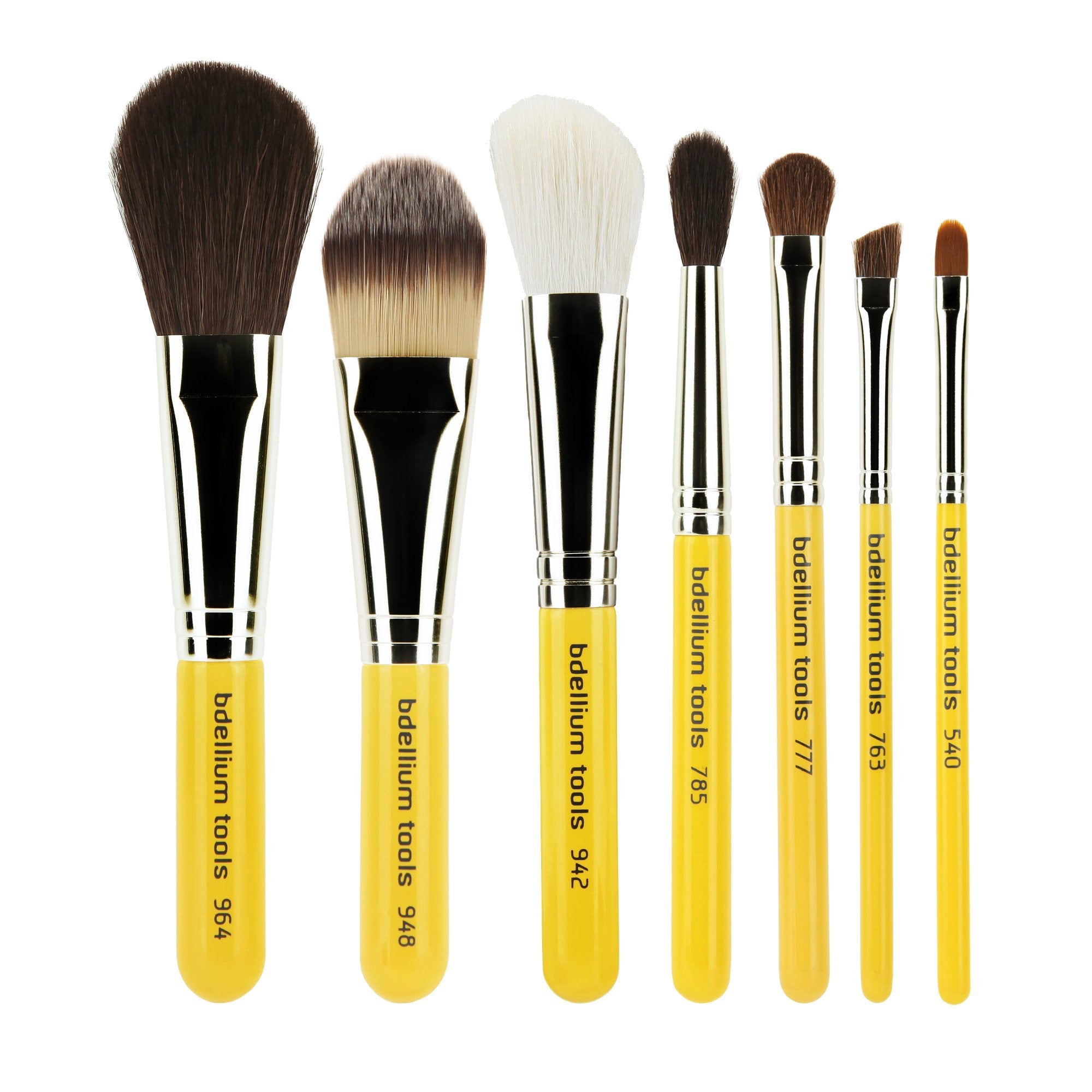 Professional Makeup Travel Brush Set with Roll Up Pouch