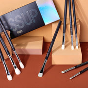 Premium Synthetic Eyeshadow Brush Set for Professional Makeup