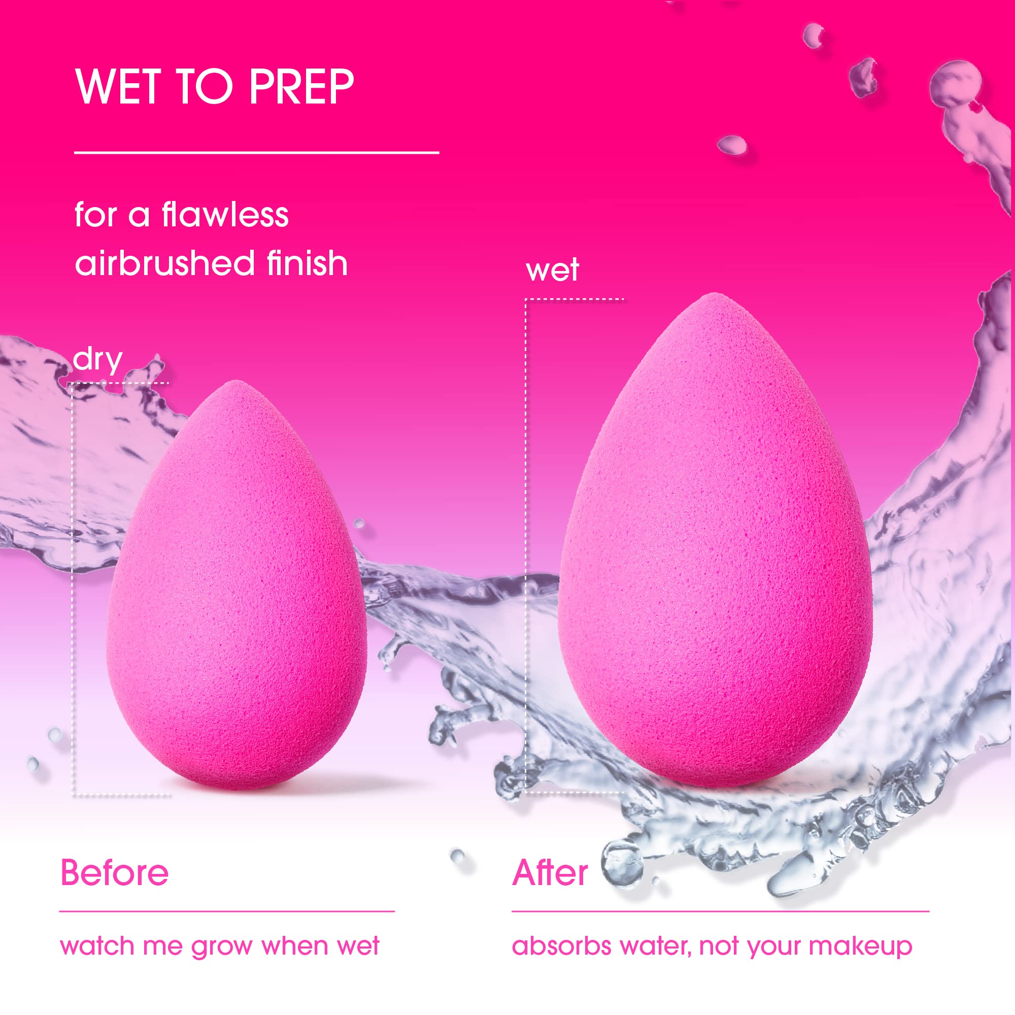 Professional Vegan Makeup Sponge Set for Flawless Application