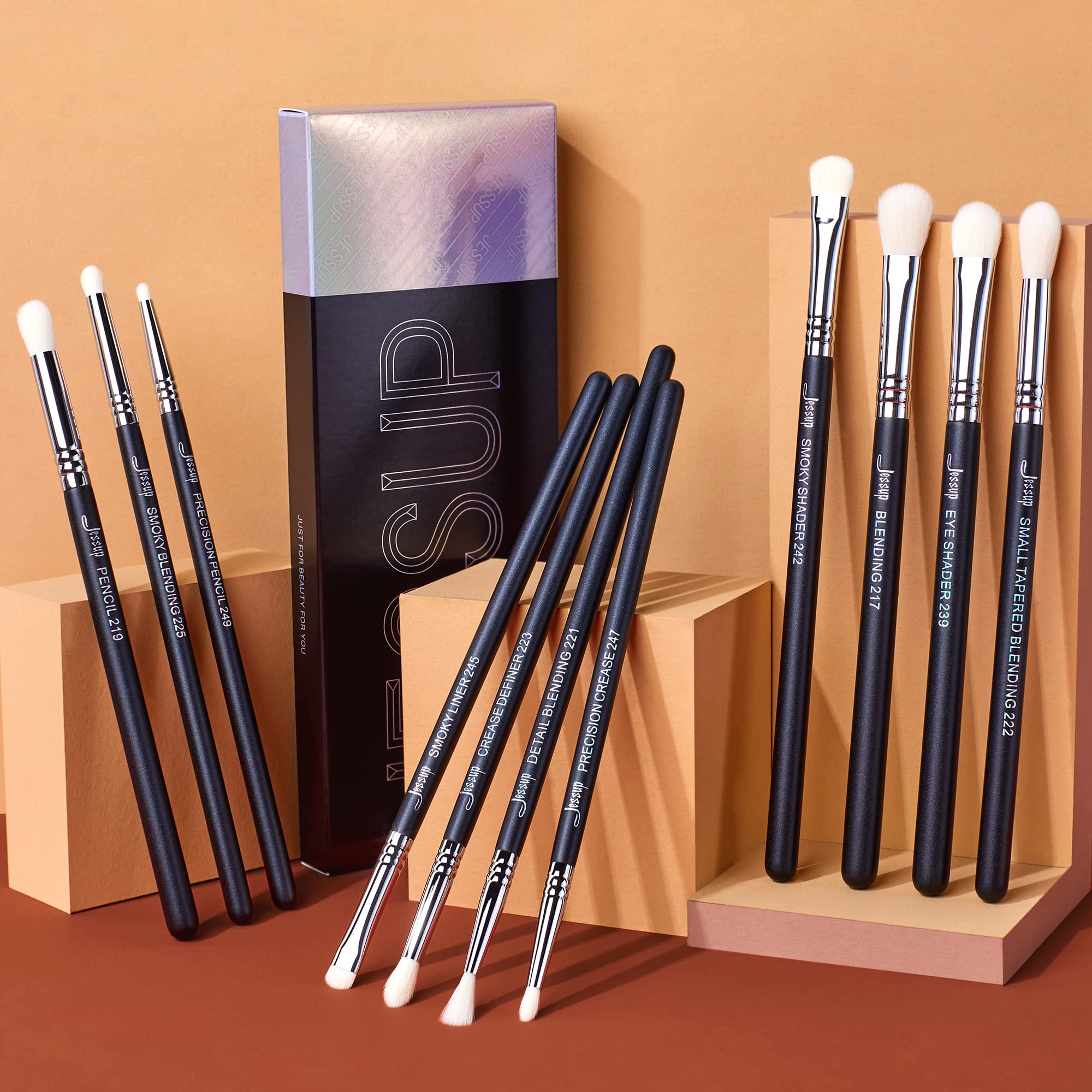 Premium Synthetic Eyeshadow Brush Set for Professional Makeup