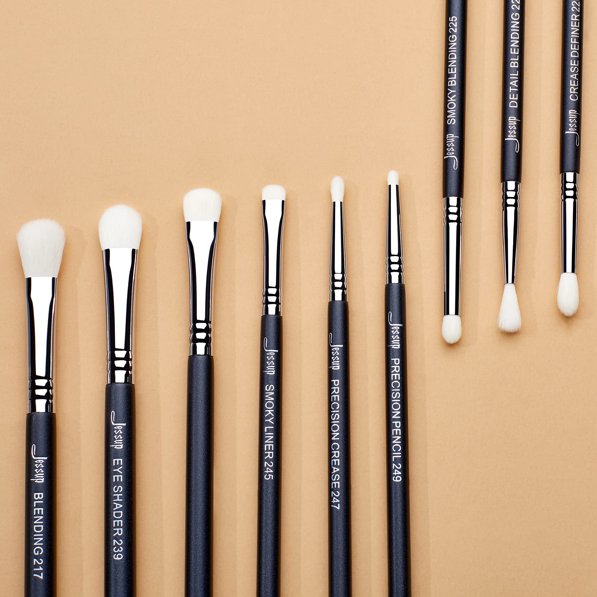 Premium Synthetic Eyeshadow Brush Set for Professional Makeup