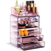 Acrylic Cosmetic Makeup and Jewelry Storage Case Display
