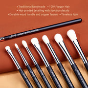 Premium Synthetic Eyeshadow Brush Set for Professional Makeup