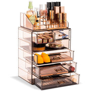 Acrylic Cosmetic Makeup and Jewelry Storage Case Display