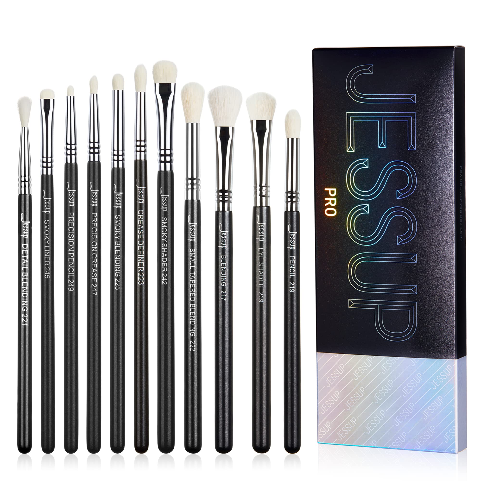 Premium Synthetic Eyeshadow Brush Set for Professional Makeup